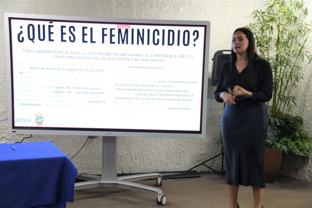 Conferencia sobre el feminicidio en Puerto Rico