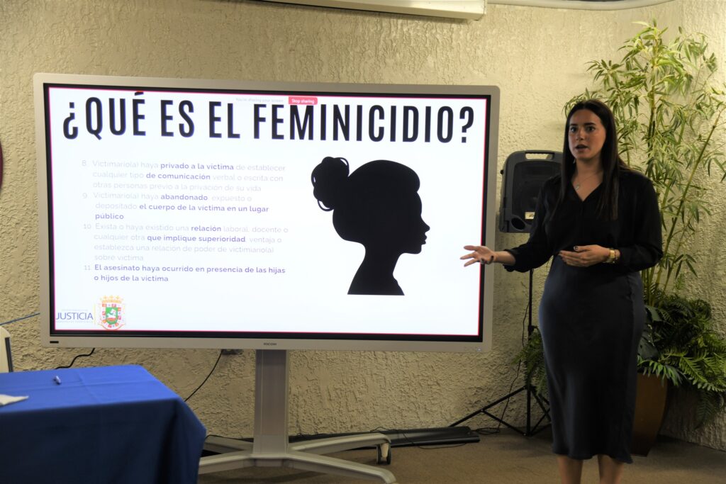 Conferencia sobre el feminicidio en Puerto Rico