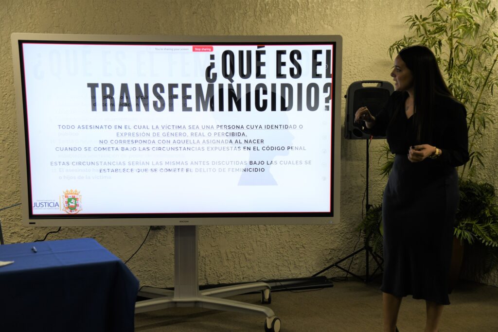 Conferencia sobre el feminicidio en Puerto Rico